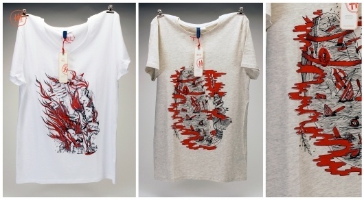 Screenprints shirts/totes : I HAVE HEART #illustration #shirt