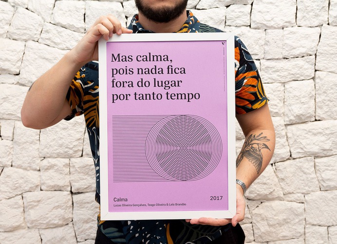 Tipoversos Identity - Mindsparkle Mag Lyrics are the visual and textual manifestation of a song and inspire Tipoversos, a series of 15 posters about brazilian music with lyrics that bring reflection, protest and a certain dose of hope. This beautiful project was designed by Johnny Brito. #logo #packaging #identity #branding #design #color #photography #graphic #design #gallery #blog #project #mindsparkle #mag #beautiful #portfolio #designer