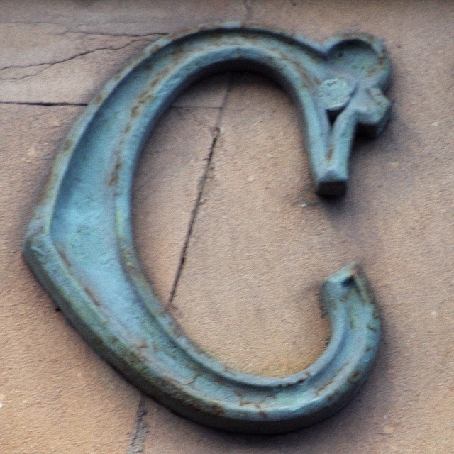 letter C #font #letter #c #typography