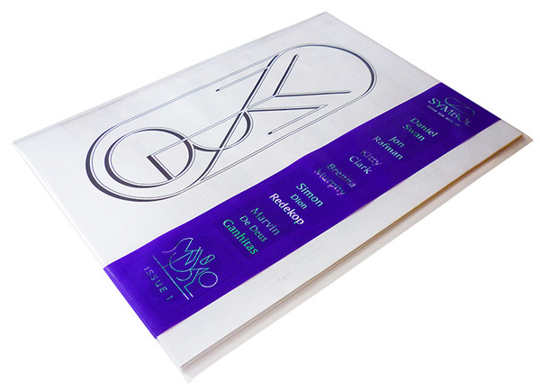 Issue 1 of Symbol with Bag #editorial #typography
