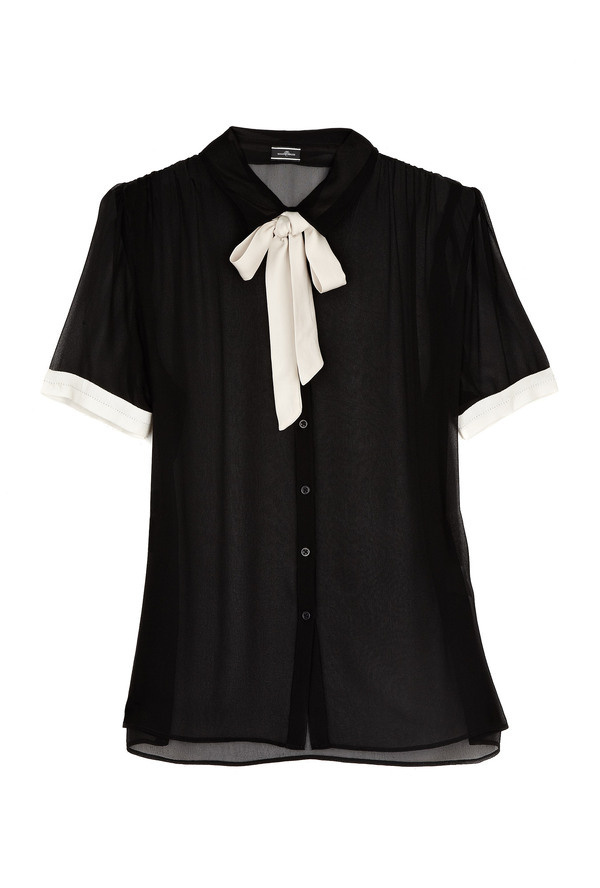 Fashion(Malene Birger Broisi Bow Blouse |Â My Wardrobe, viaÂ alamodel) #blouse