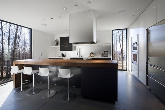 Onestep Creative - The Blog of Josh McDonald » Mont-Saint-Hilaire Residence #interior #modern #design #home #kitchen