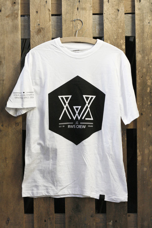 The Hexagon on Behance #wild #reykjaviks #hexagon #side #graffiti #black #t-shit #iceland #rws #crew