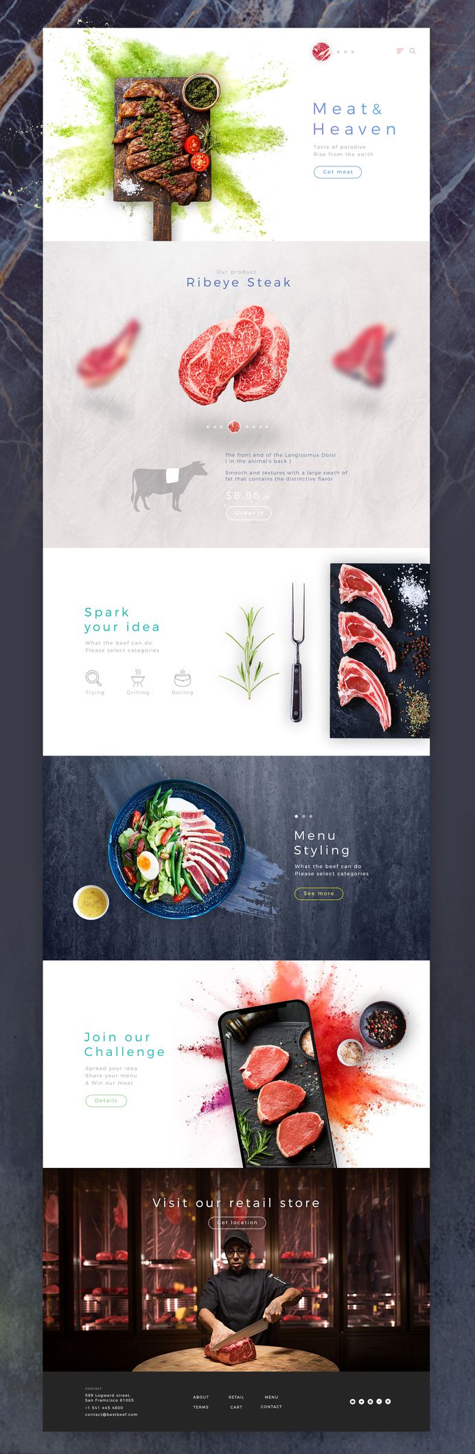 Meat The Heaven on Behance
