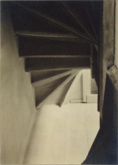 Doylestown House—Stairs from Below | Charles Sheeler | Photographs | Collection Database | Works of Art | The Metropolitan Museum of Art, New York #house #sheeler #doylestown #photography #stairs #1917