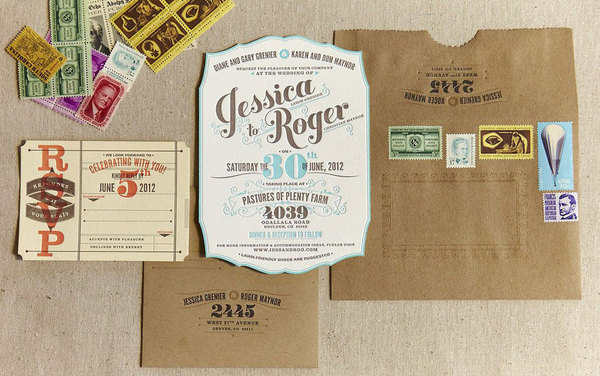 flourish letterpress #wedding #invite #letterpress #typography