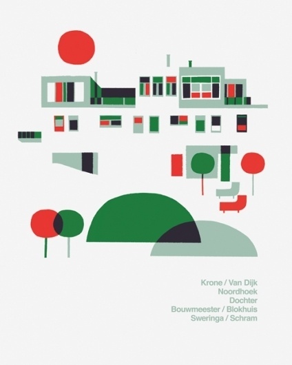 FormFiftyFive – Design inspiration from around the world » Blog Archive » Adrian Johnson #illustration #geometric #minimalistic #poster