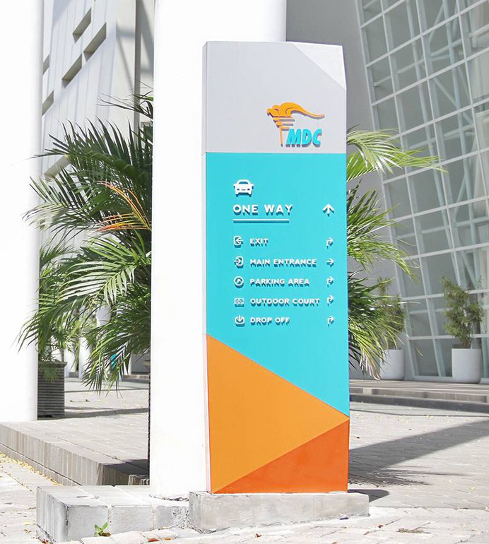 Wayfinding | Signage | Sign | Design | school | Masa Depan Cerah School - Wayfinding