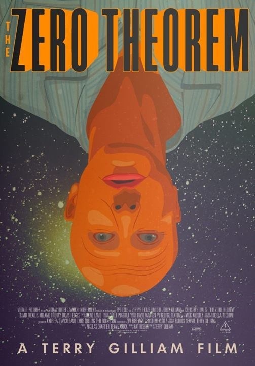 Poster for Zero Theorem by Bob Studio #theorem #zero #illustration #gilliam #terry #poster #film