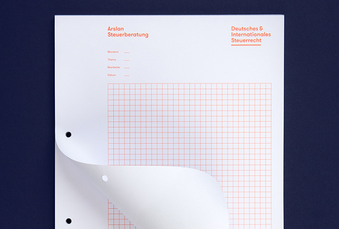 Arslan Steuerberatung by Bureau Hardy Seller #graphic design #print #letterhead