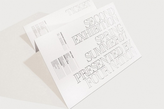 - STUDIO NEWWORK - #invite #print #typography