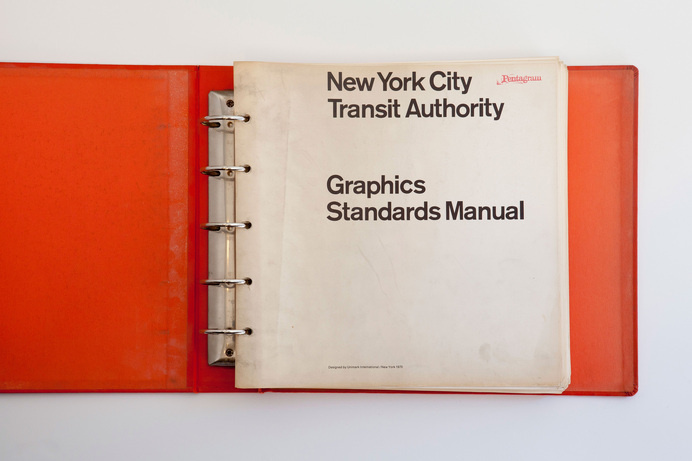 New York City Transit Authority Graphics Standards Manual #guidelines #brand #standards #york #helvetica #new
