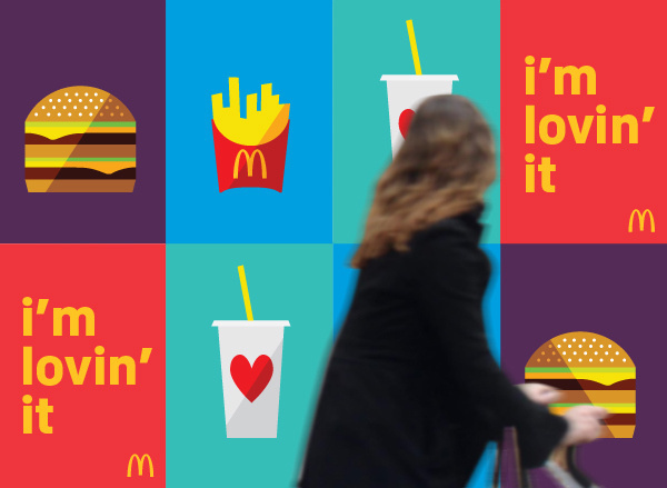 McDonalds "I'm Lovn' It" Brand Refresh/Roll-Out on Behance #branding