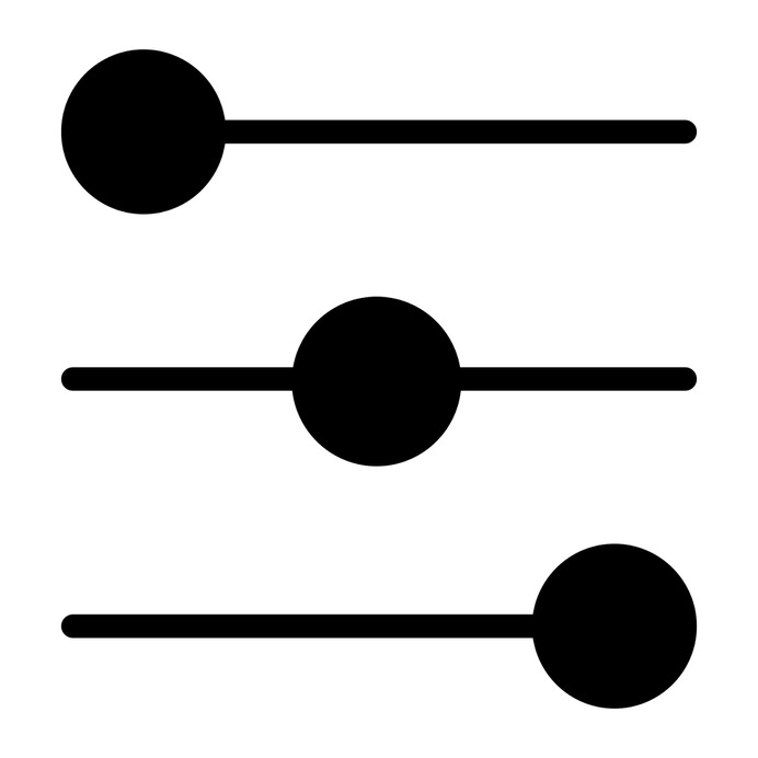 See more icon inspiration related to adjust, settings, controls, adjustment, levels and interface on Flaticon.
