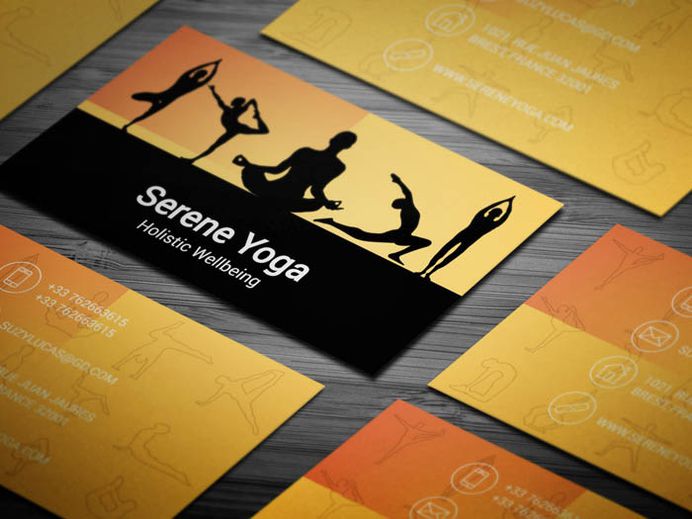 Reiki Business Card