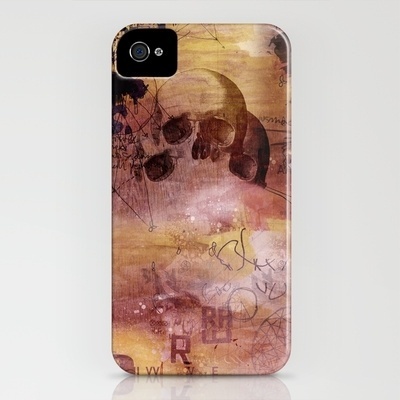 Skull iPhone Case by The Babybirds | Society6 #case #iphone #design #geek