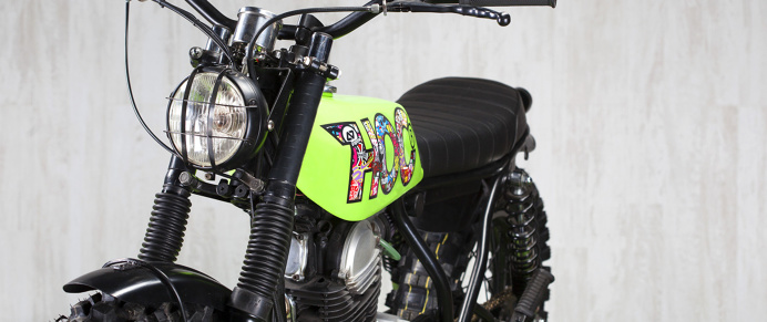 www.adhocaferacers.com | AD HOC #7 – AG-HOC YAMAHA SR 250 1989 #moto