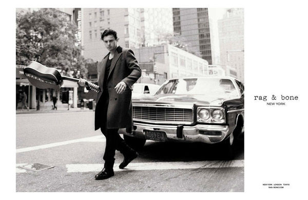 Michael Pitt & Léa Seydoux by Glen Luchford for Rag & Bone Fall/Winter 2013/2014 Campaign | The Fashionography #pitt #style #michael