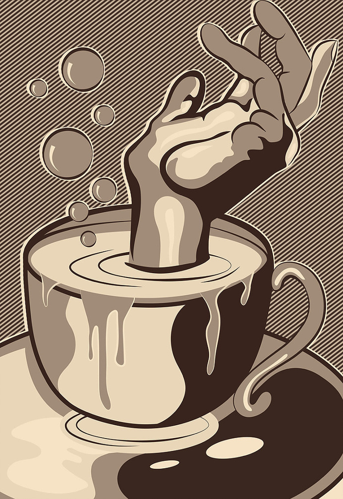 erika westfall | designer | coffee illustration