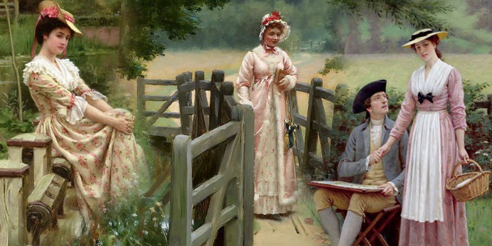 20 Enchanting Paintings of Regency England by Edmund Blair Leighton – 5-Minute History