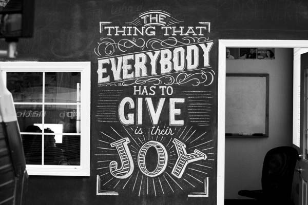 Chalk Typography Artwork
