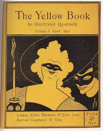 Beardsley_The_Yellow_Book.jpg 400×506 pixels #print #books #retro #publishing #illustration #arts #fine