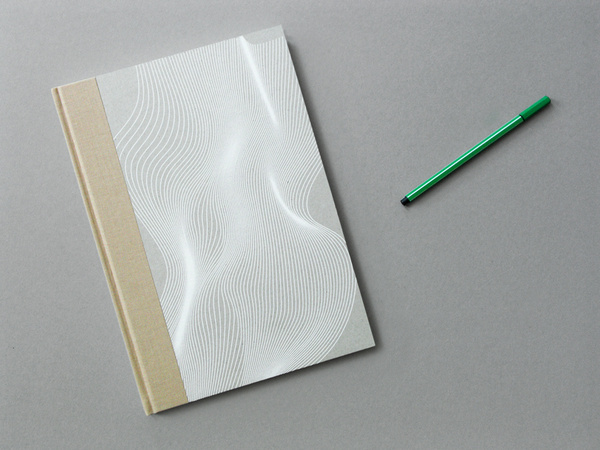 Patrick Fry / Nike Flyknit Workshops #white #pattern #forms #wave #cover #illustration #linear #pad #notebook