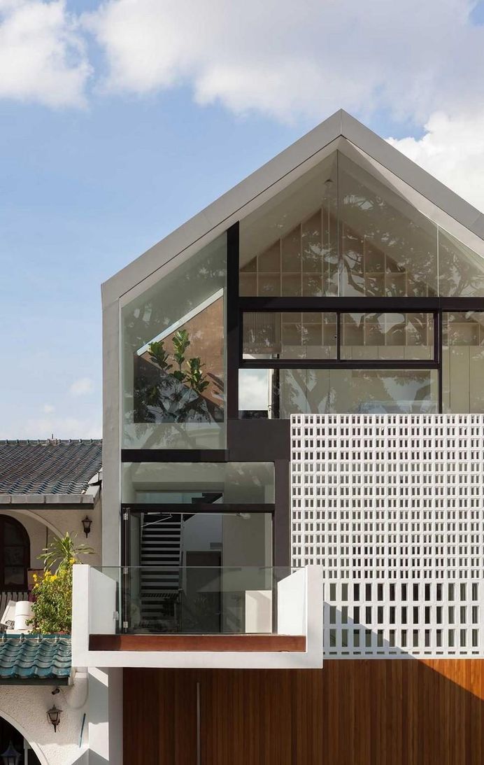 Through Residence, Hier Architects, facade