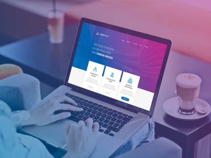 ArchiNext : Landing Page PSD Template