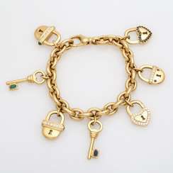 WEMPE anchor bracelet with different Einhängern