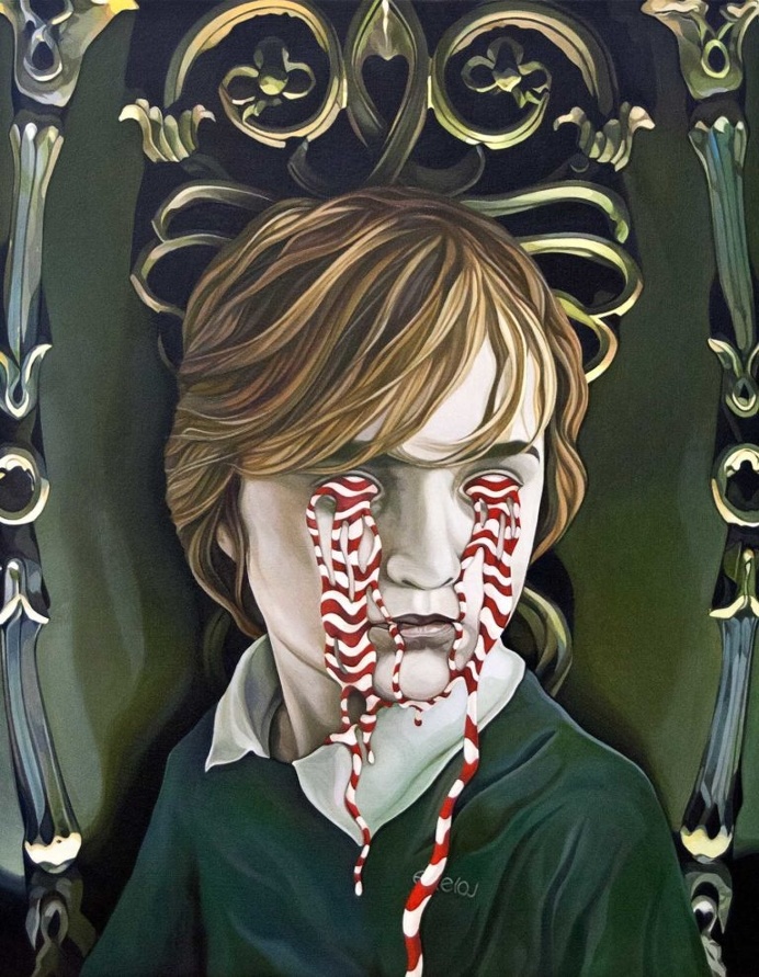 Beside You: Narrative and Melancholic Paintings by Jolene Lai