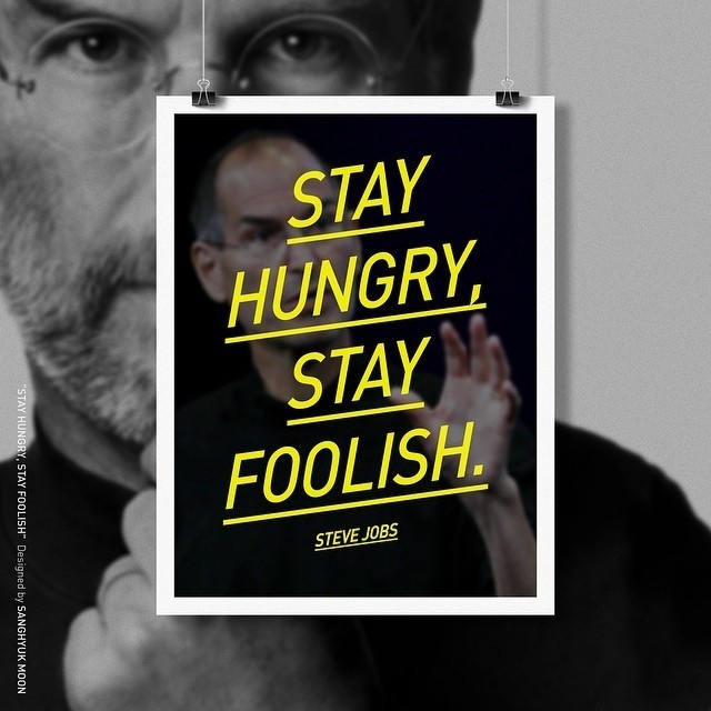 steve jobs #steve #jobs #poster #typography