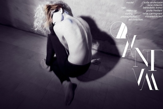 QUANTUM on the Behance Network #overexposed #hairdresser #typography #photography #vintage #visualaddicted #cool
