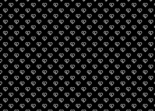 The Strange Attractor #patterns #hearts