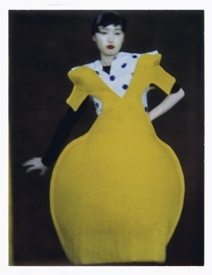 Sunday, 27 March 2011 #pokadots #yellow #dress