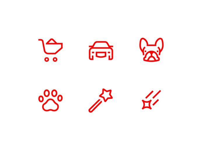Verb icons #icon #icondesign #pictogram