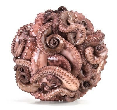Kule na jeden kęs/ edible artworks : EXAMPLE.PL - dajemy dobry przykład ! #adar #nir #sculpture #octopus