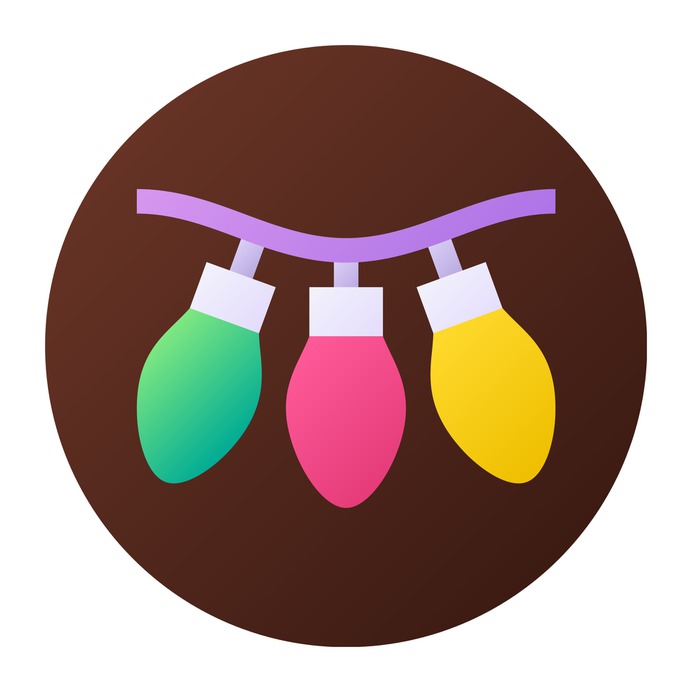 See more icon inspiration related to birthday and party, invention, lights, idea, electronics, electricity, light bulb, illumination, light, bulb and party on Flaticon.