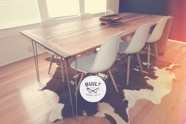 BUILT by http://bravepeople.co #interior #fabrication #built #chairs #design #cow #people #hide #digital #furniture #photography #made #rug #brave #hand #nu #eames