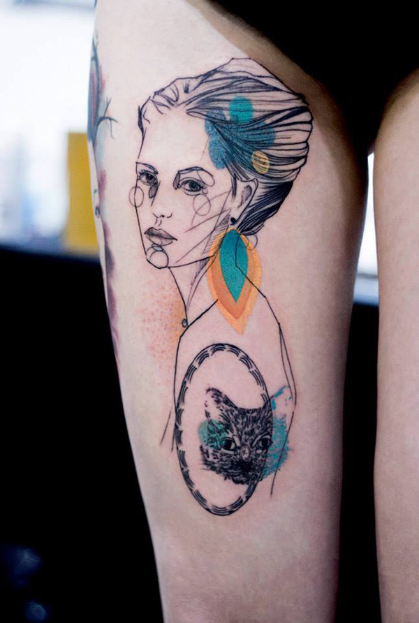 40 INCREDIBLE ARTISTIC TATTOO DESIGNS