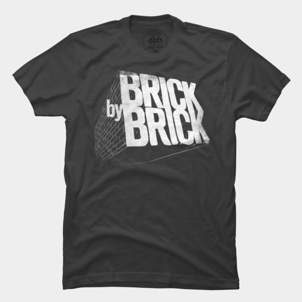 Brick By Brick T Shirt By Koning Design By Humans #brick #by #t-shirt #arctic #monkeys #typography