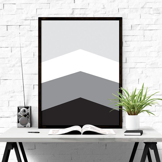 Geometric Printable Art #iloveprintable #poster