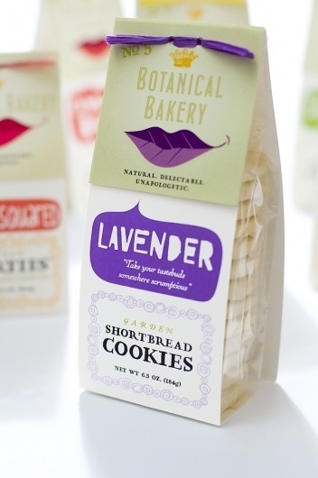 Botanical Bakery Brand Makeover and Package Design on the Behance Network #botanical #bakery #design #color #brier #david #package #typography