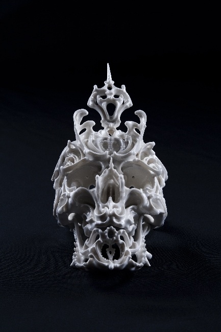 Predictive Dream by Katsuyo Aoki #skull #porcelain