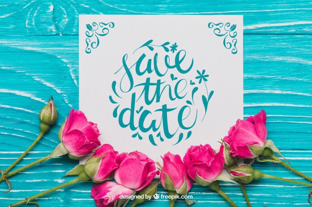 Floral save the date concept Free Psd. See more inspiration related to Flower, Wedding, Mockup, Wedding invitation, Floral, Invitation, Heart, Party, Card, Flowers, Love, Template, Paper, Nature, Wedding card, Invitation card, Cute, Spring, Leaves, Celebration, Valentine, Happy, Mother, Couple, Roses, Elegant, Mock up, Save the date, Plant, Mother day, Natural, Party invitation, Celebrate, Date, Marriage, Romantic, Happy mothers day, Engagement, Wedding couple, Blossom, Festive, Beautiful, Up, Love couple, Day, Spring flowers, Save, Greeting, Concept, Flower card, Romance, Petals, Bloom, Mock, Vegetation, Blooming and Romanticism on Freepik.