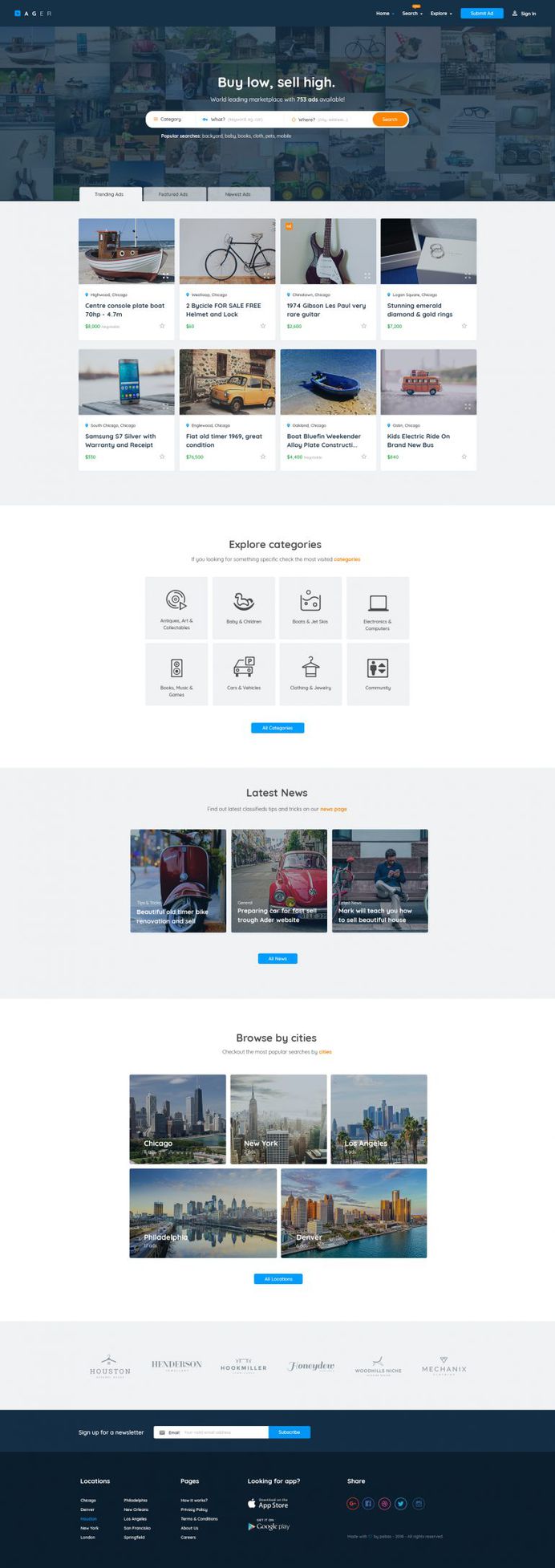 Ager – Classified Ads by pebas