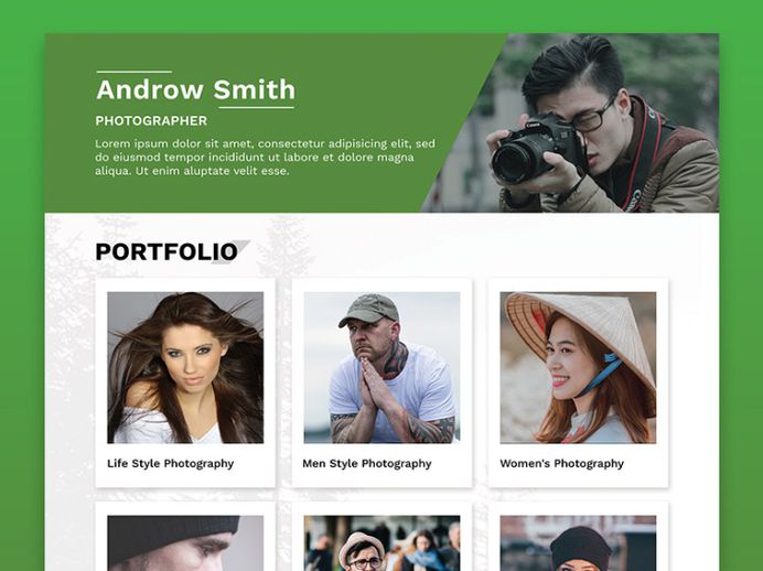 Photography Resume Template