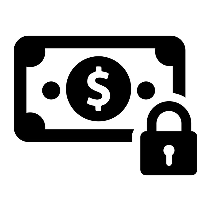 See more icon inspiration related to padlock, cash, money, security, currency, notes, commerce and business on Flaticon.