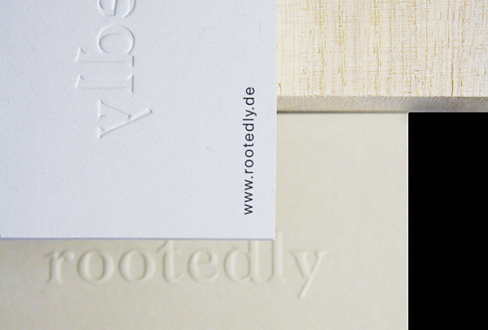 Rootedly by Studio Britz #graphic design #stationary #print