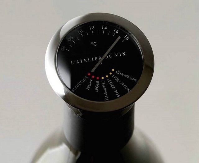 Wine Thermometer by L' Atelier du Vin #tech #flow #gadget #gift #ideas #cool
